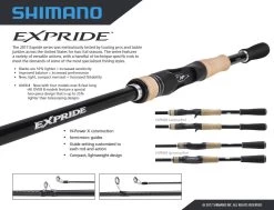 Shimano Expride Series Casting Rods 15 Shimano Expride Series Casting Rods -Shimano Fishing Store expride sell sheet page 1