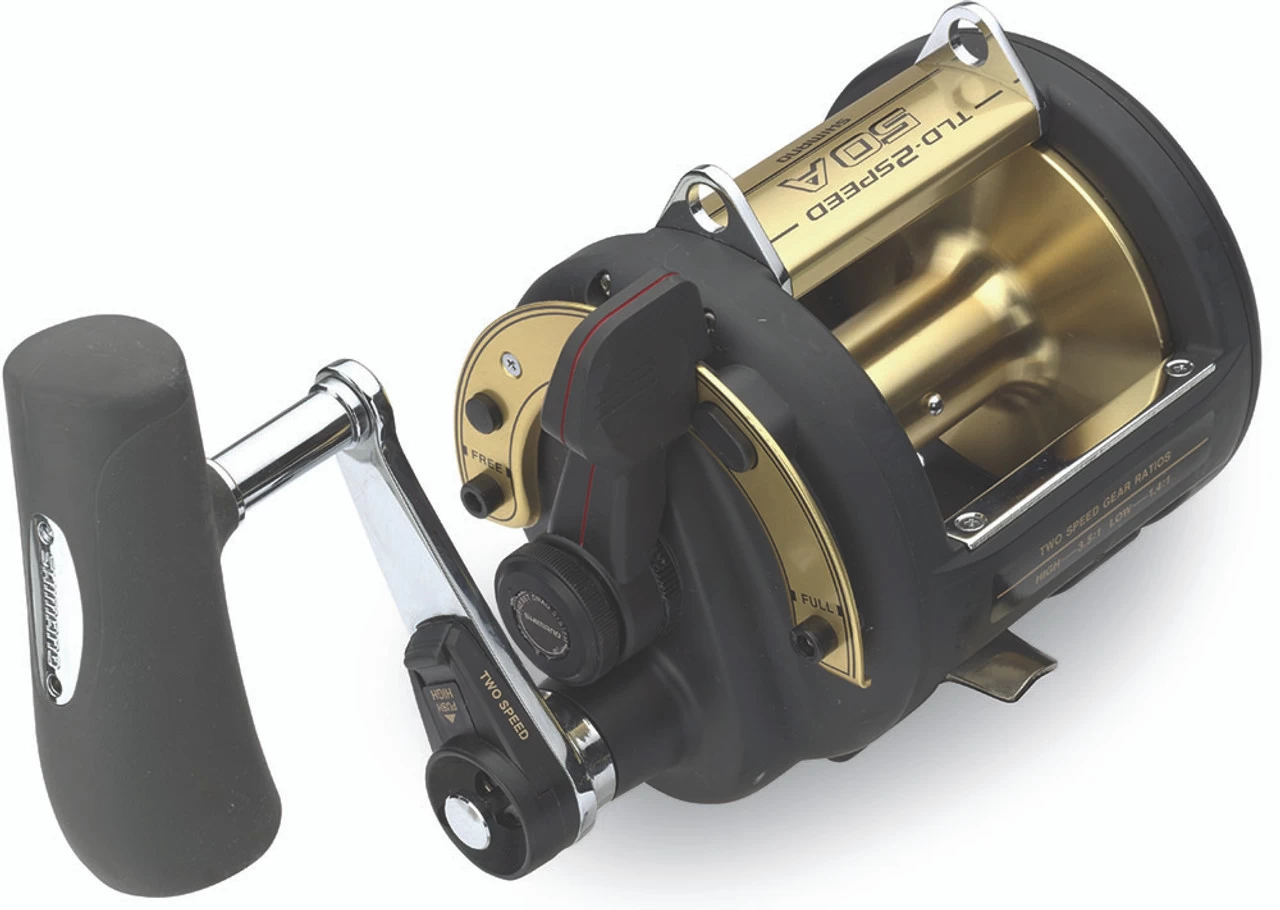 Shimano TLD-2 Speed A Lever Drag Reels 6 Shimano TLD-2 Speed A Lever Drag Reels - Image 4
