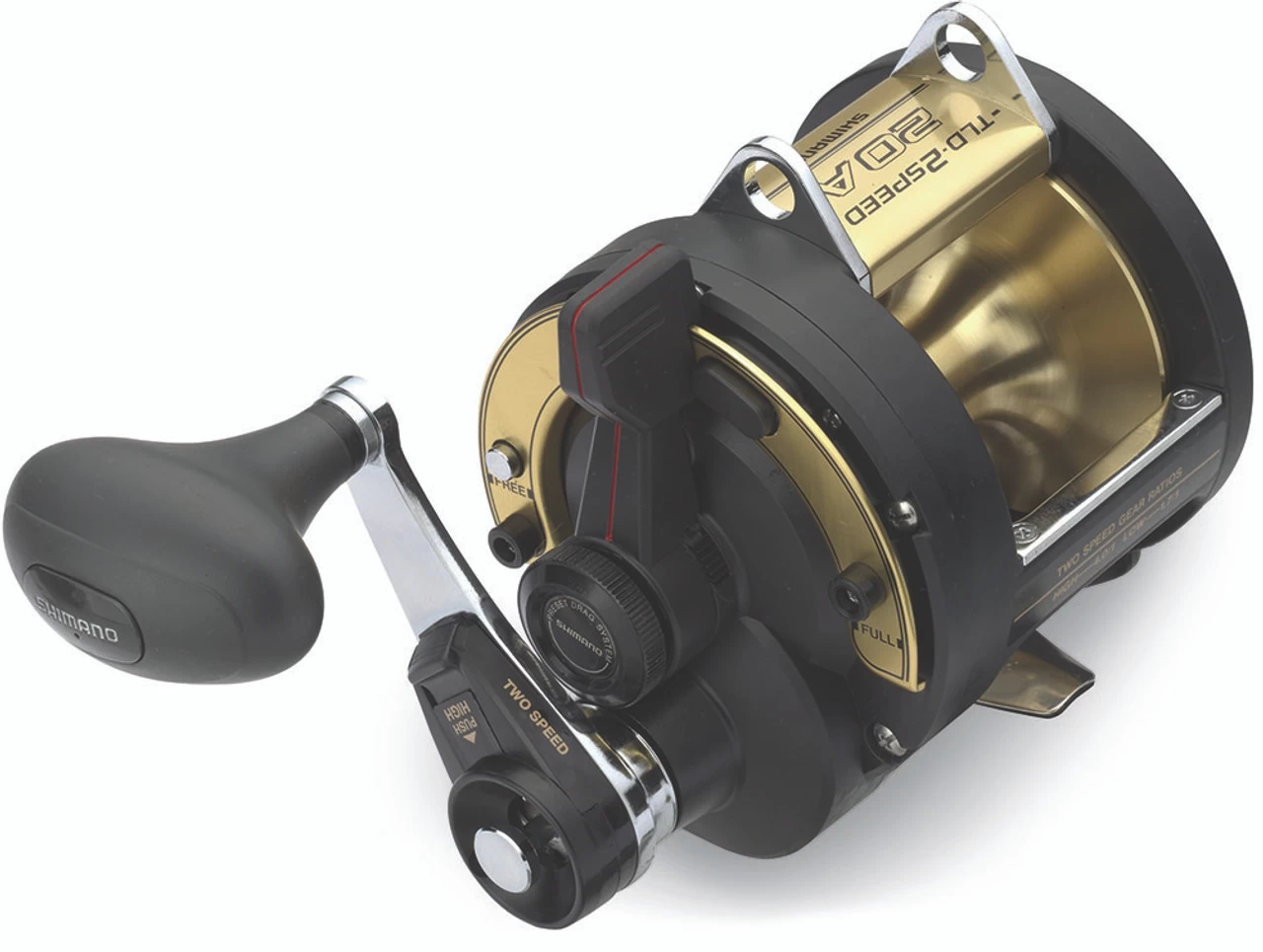Shimano TLD-2 Speed A Lever Drag Reels 4 Shimano TLD-2 Speed A Lever Drag Reels - Image 2