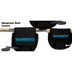 Shimano Neoprene Spinning Reel Covers Black